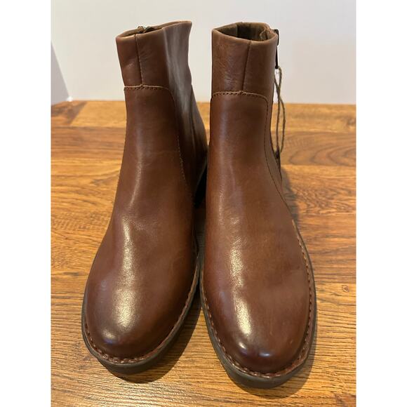 Born Women’s Tricia Handcrafted Leather Ankle Boots – Brown – Size 9.5 – NWOB - Picture 3 of 11